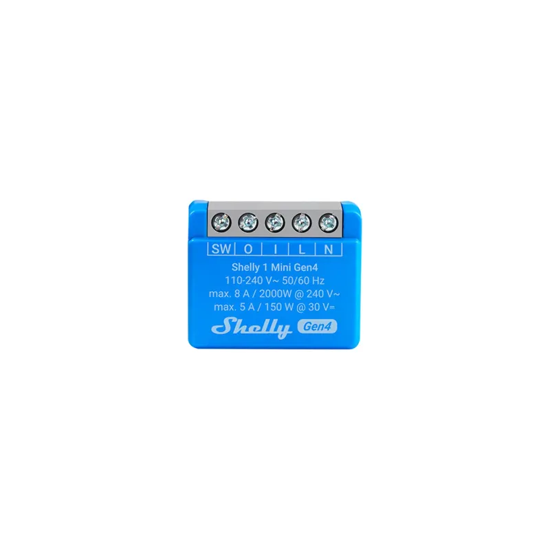 Shelly 1 Mini Gen4 Controller Zigbee/Matter